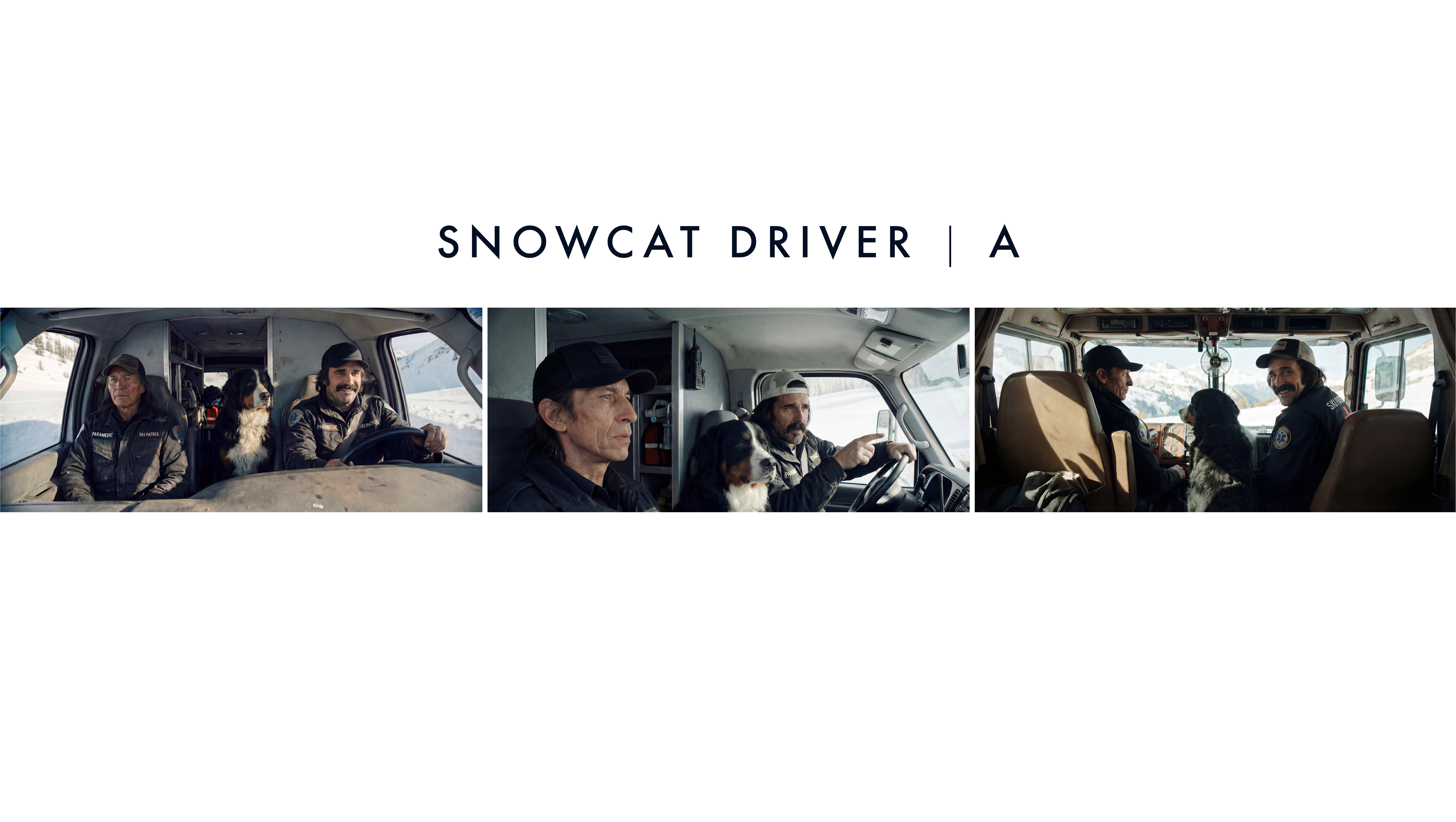 Snowcat driver casting, option A